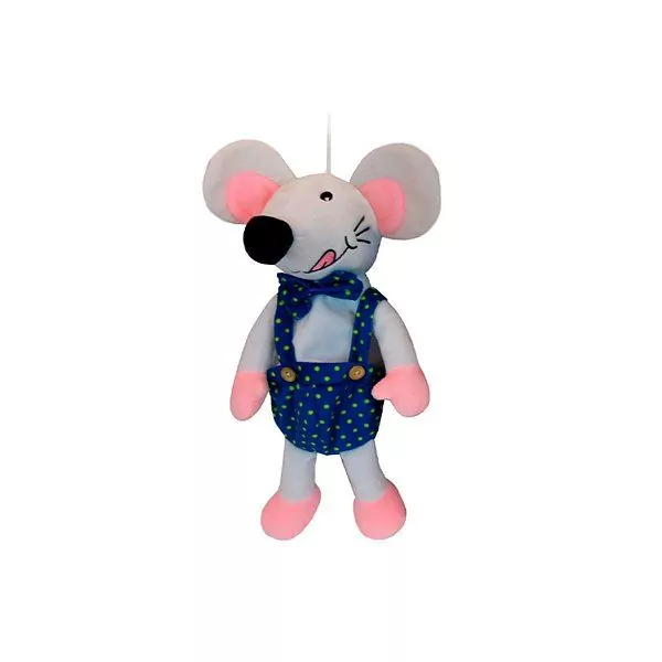Новогодние подарки с мягконабивными игрушками из текстиля Подарок мышонок Мотя